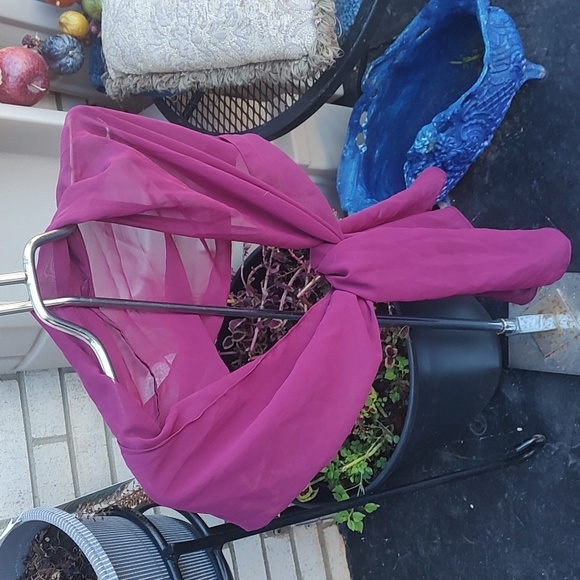 Burgundy Scarf - Picture 5 of 7